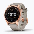 Garmin Fenix 7S Solar Hrm Elevate Ox watch sand 010-02539-11