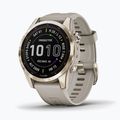 Garmin Fenix 7S Sapphire Solar Hrm Elevate Ox watch gold 010-02539-21