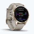 Garmin Fenix 7S Sapphire Solar Hrm Elevate Ox watch gold 010-02539-21 3