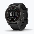 Garmin Fenix 7S Sapphire Solar Hrm Elevate Ox watch black 010-02539-25