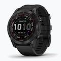 Garmin Fenix 7 Sapphire Solar Hrm Elevate Ox watch black 010-02540-35