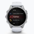 Watch Garmin Fenix 8 43 mm Amoled silver/white stone