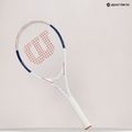 Wilson Roland Garros Elite tennis racket white and blue WR086110U 11