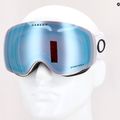 Oakley Flight Deck matte white/prizm snow sapphire iridium ski goggles OO7064-A0 7