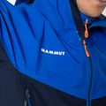 Mammut Crater HS men's rain jacket blue and navy 4