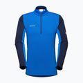 Mammut men's trekking sweatshirt Aenergy ML Half Zip Pull blue 9
