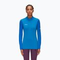 Mammut women's trekking sweatshirt Aenergy ML Half Zip Pull blue