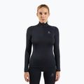 Women's thermal top ODLO Fundamentals Active Warm Bl Top Turtle Neck black