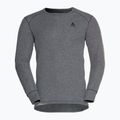 Men's ODLO Active Warm Bl Top Crew Neck thermal Longsleeve steel grey melange