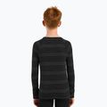 Children's thermal underwear ODLO Active Warm Eco Long black/grey melange 3