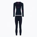 Women's thermal underwear ODLO Fundamentals Performance Warm Long navy blue 196081/21009