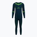 Men's thermal underwear ODLO Fundamentals Performance Warm Long green/green 196082/21022