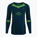 Men's thermal underwear ODLO Fundamentals Performance Warm Long green/green 196082/21022 2
