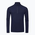 Men's KJUS Feel Midlayer Half Zip deep space ski sweatshirt