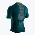 Men's X-Bionic Invent Regulator Bike Race T-shirt Zip dark green RT-BT00S19M-E015 2