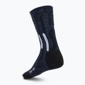 Women's socks X-Socks Trek X Merino midnight blue/arctic white 2