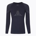 Men's thermal active sweatshirt X-Bionic Invent 4.0 LS black/charcoal