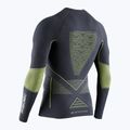 Men's thermal active sweatshirt X-Bionic Energy Accumulator 4.0 charcoal/yellow 2