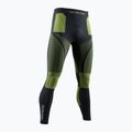 Men's X-Bionic Energy Accumulator 4.0 thermal pants in grey-green EAWP05W19M