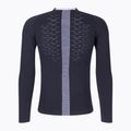Men's thermal active sweatshirt X-Bionic The Trick 4.0 Run opal black/arctic white 2