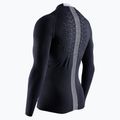 Men's thermal active sweatshirt X-Bionic The Trick 4.0 Run opal black/arctic white 6