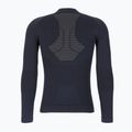 Men's thermal active sweatshirt X-Bionic Invent 4.0 Run Speed black/charcoal 2