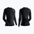 Women's thermal active sweatshirt X-Bionic Invent 4.0 Run Speed black/charcoal 7