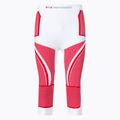 Men's 3/4-length thermal pants X-Bionic Energy Accumulator 4.0 Patriot Poland white and red EAWP53W19M