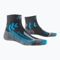 Socks X-Socks Trek Outdoor Low Cut anthracite/turquoise 2