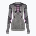 Women's thermal active sweatshirt X-Bionic Merino black/grey/magnolia
