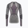 Women's thermal active sweatshirt X-Bionic Merino black/grey/magnolia 2