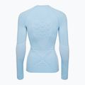 Women's thermal active sweatshirt X-Bionic Energy Accumulator 4.0 LS ice blue/arctic white 2