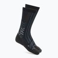 Men's socks X-Socks Trekking Perform Merino Crew black/charcoal