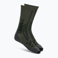 Socks X-Socks Hike Discover Crew green/black