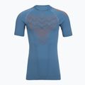 Men's running T-shirt X-Bionic Twyce Run blue/white