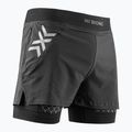 Men's X-Bionic Twyce Race 2in1 running shorts black/charcoal 2