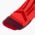 Men's socks X-Socks Trailrun Perform Crew fluo red/namib red 4