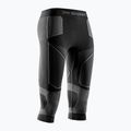 Women's thermo-active trousers X-Bionic Energy Accumulator Light Pants 3/4 black/light grey