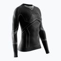Women's thermal active sweatshirt X-Bionic Energy Accumulator Light Shirt black / light grey