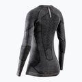Women's thermal active sweatshirt X-Bionic Symbio Merino Shirt rhino grey 2