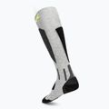 Ski socks X-Socks Ski Discover Otc rhino grey/canary 2