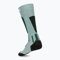Women's ski socks X-Socks Ski Discover Otc sage green/english lawn 2