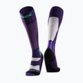 Snowboard socks X-Socks Snowboard Discover Otc deep purple/light sand