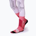 Children's ski socks X-Socks Ski Discover Otc light pink/light sand 4