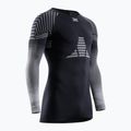 Men's thermal active sweatshirt X-Bionic Invent Fx Shirt black/grey/light grey