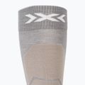 Ski socks X-Socks Ski Perform Merino Otc seal grey/light sand 3