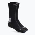 X-Socks Run Expert Silk Merino Crew x black/light gray socks
