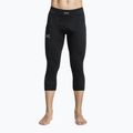 Men's thermal trousers X-Bionic Symbio Merino 3/4 black