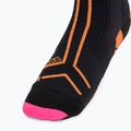 Running shoes X-Bionic Terraskin X00/C x black/x white/fluo pink shoes 10