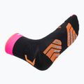 Running shoes X-Bionic Terraskin X00/C x black/x white/fluo pink shoes 11